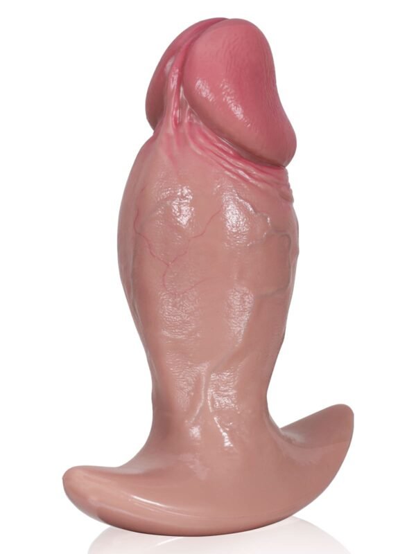 Lucian 6.5" x 2.2" Realistic Dildo with Butt Plug Design for Versatile Play