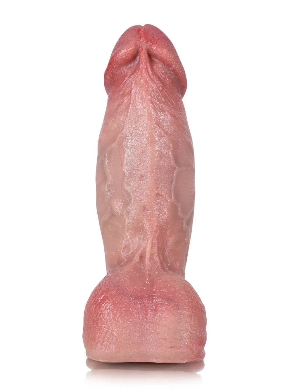 Londo | 7.5" x 2.2" - Thick Short Fat Dildo Asian Flesh Soft Skin - Image 5