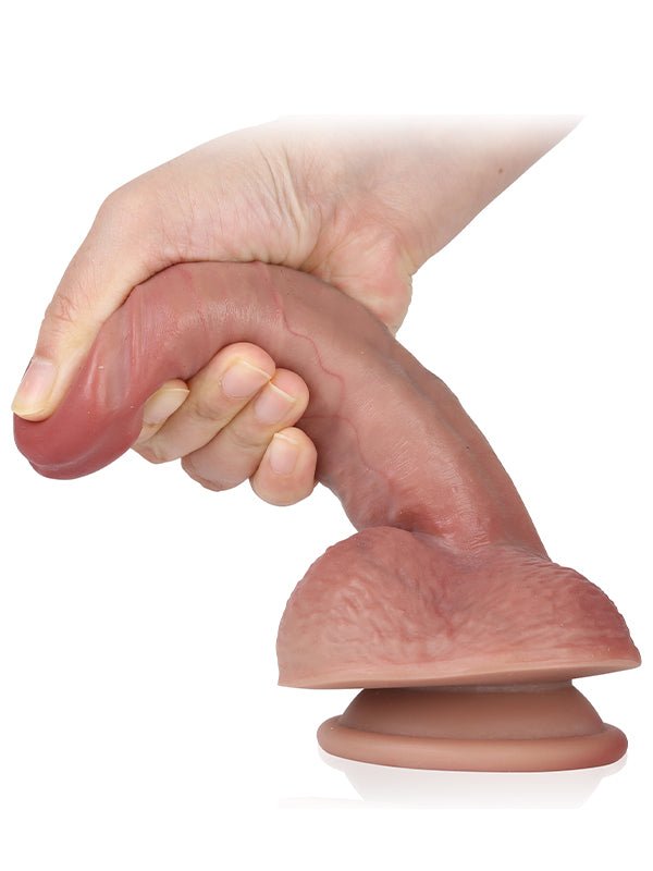 Mike | 7.5" x 1.6" - Softes Flesh Like Dildo Small Realistic Dildos - Image 4